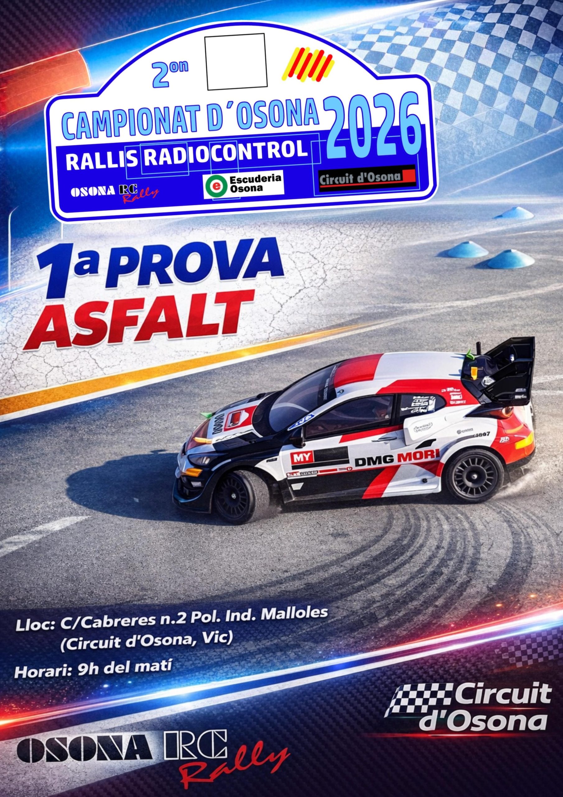 1a prova del 2on Campionat d’Osona de Rallis